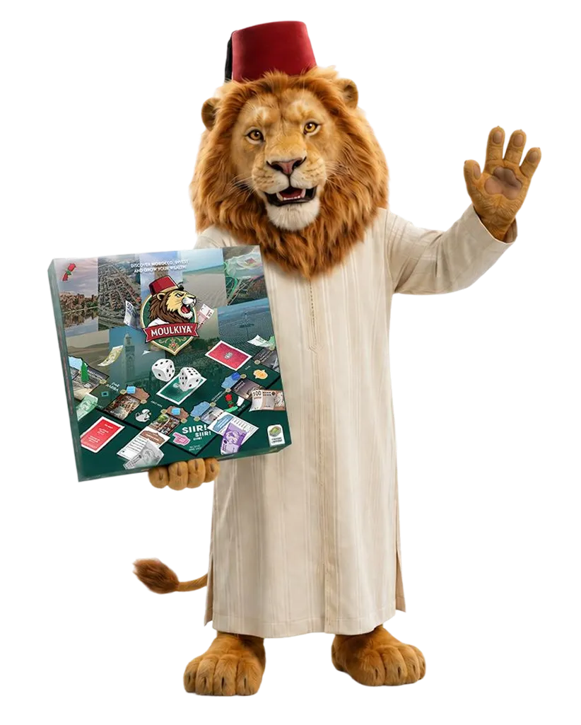 Moulkiya Waving Lion Mascot